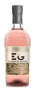 Licor de ginebra con Ruibarbo y jengibre